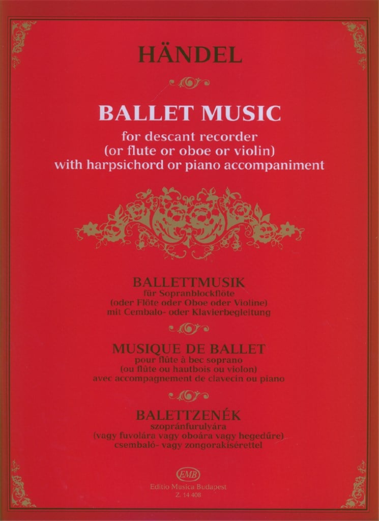 Ballettmusik für Sopranblockflöte